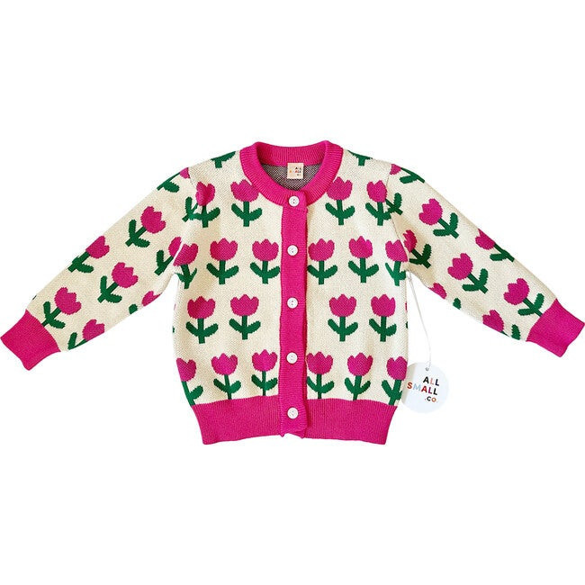 Tulip Cardigan, Florals | Maisonette