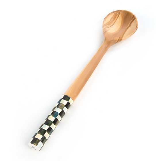 Courtly Check Olivewood Spoon | MacKenzie-Childs