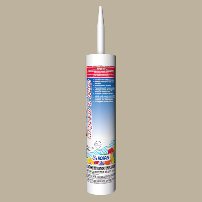 MAPEI Mapesil T Plus 10.1-oz Tile and Grout Ivory #5039 Silicone Caulk | Lowe's