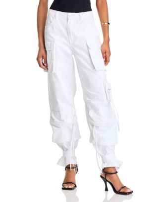 STEVE MADDEN Duo Cargo Jeans in Light Blue  | Bloomingdale's Women | Bloomingdale's (US)