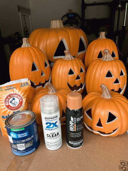 DIY terracotta pumpkin supplies — 🍂🎃🕯️so excited to try this! Behr paint is called New Terracotta & the SW paint I grabbed is called Pottery Urn! Linked everything for y’all wanting to try as well! 

Home Depot / behr paint / fall decor / patio / Sherwin williams / neutrals / cozy 

#LTKHalloween #LTKfindsunder50 #LTKSeasonal
