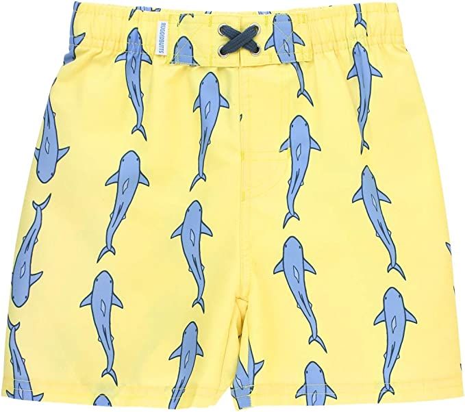 RuggedButts Boys Swim Trunks w/Adjustable Waist | Amazon (US)