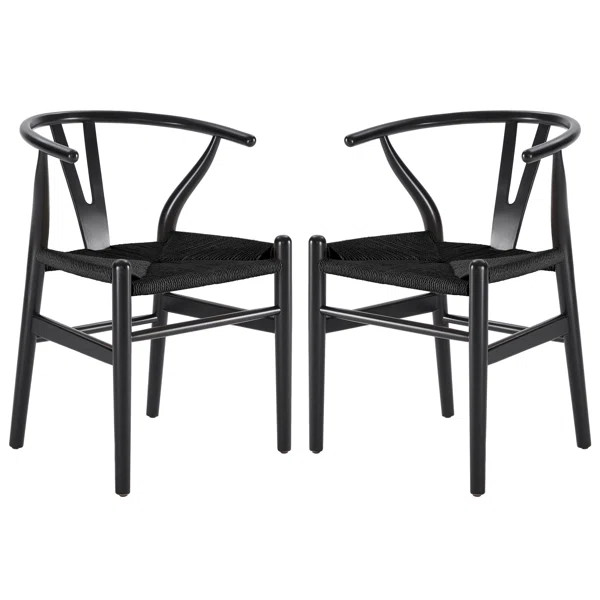 Gunnhildur Solid Wood Slat Back Stacking Arm Chair | Wayfair North America