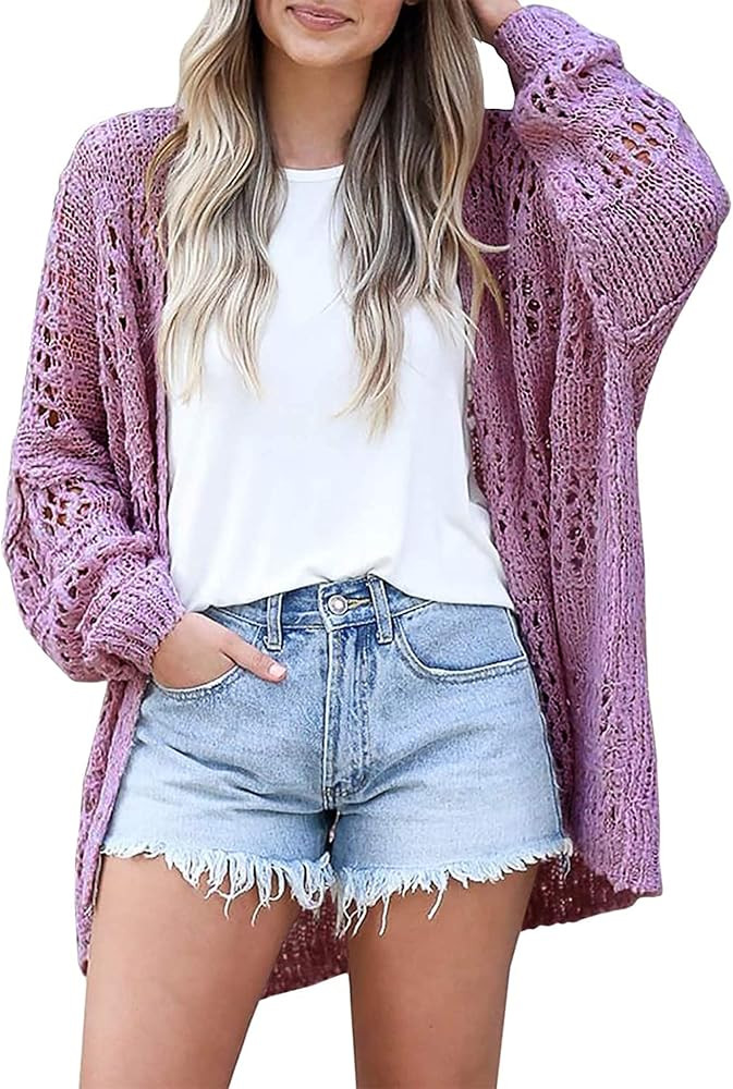 Open Stitch Cardigan | Amazon (US)