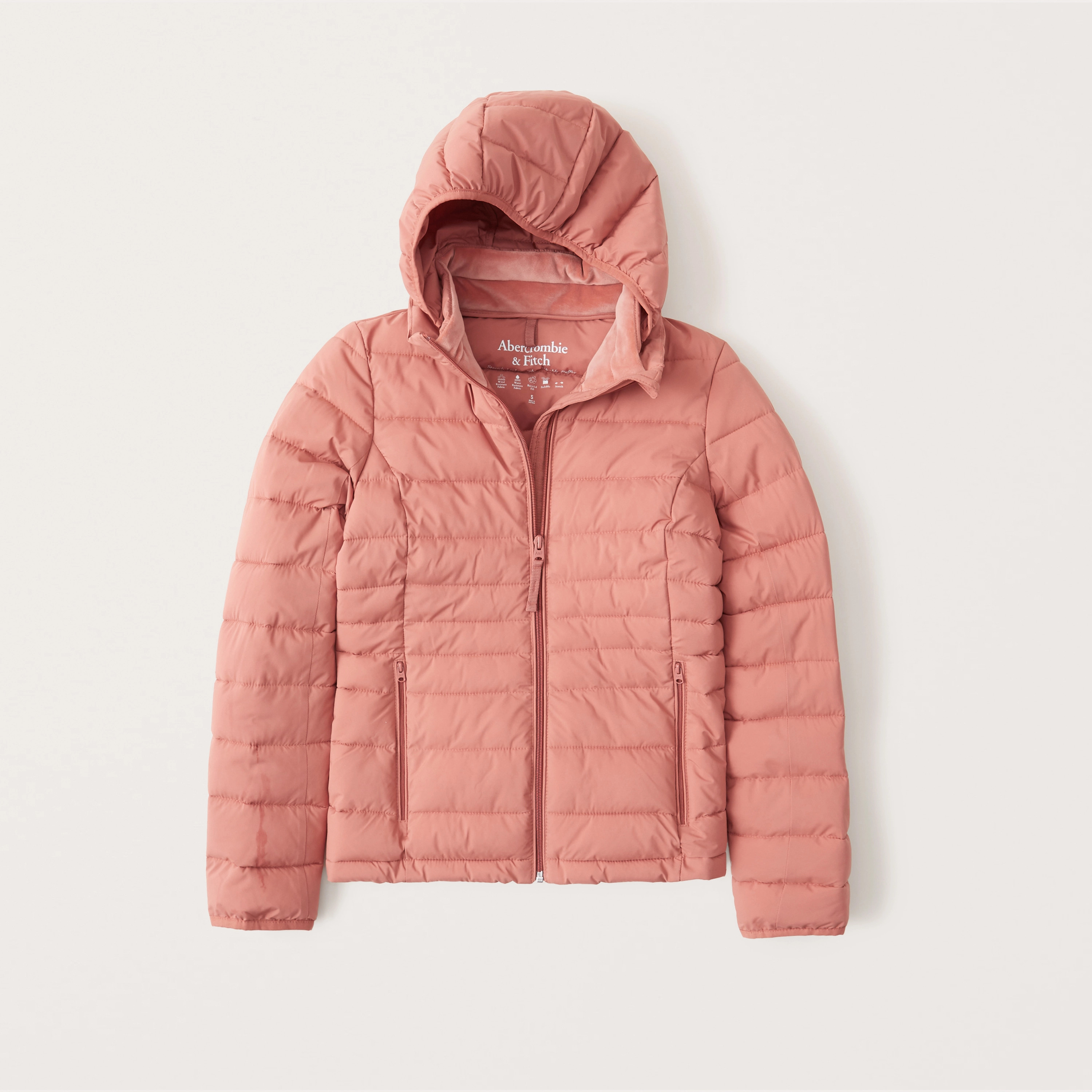 Lightweight Packable Stretch Puffer | Abercrombie & Fitch (US)