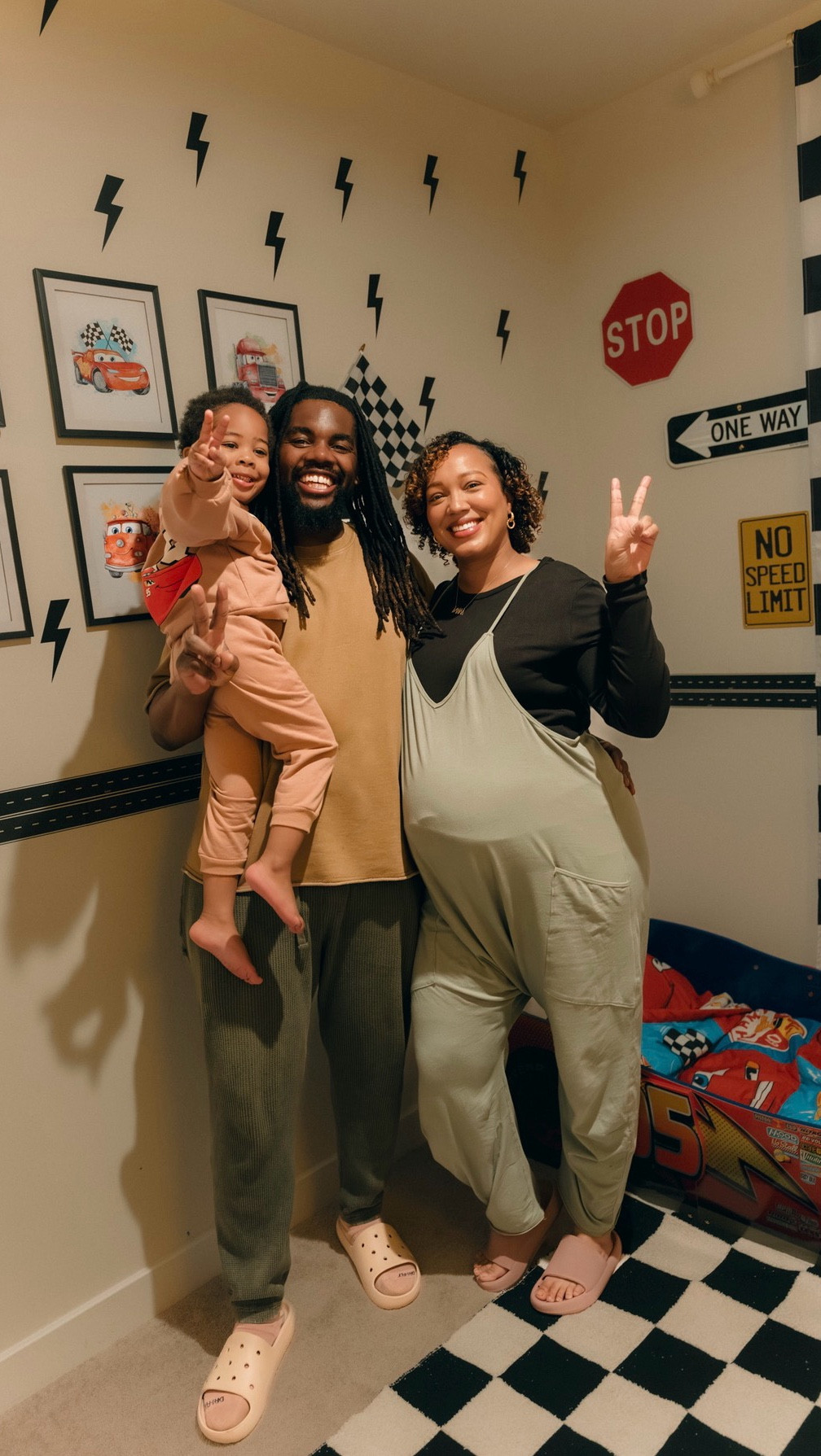 Big boy room unlocked!
We transformed our son room into a Lightning McQueen–themed toddler room and his little face said it all. From the bedding to the wall art to every tiny Cars details, this room came together perfectly for our little racer.

Shop his full Disney Pixar Cars room below. 

#LTKHoliday #LTKHome #LTKKids