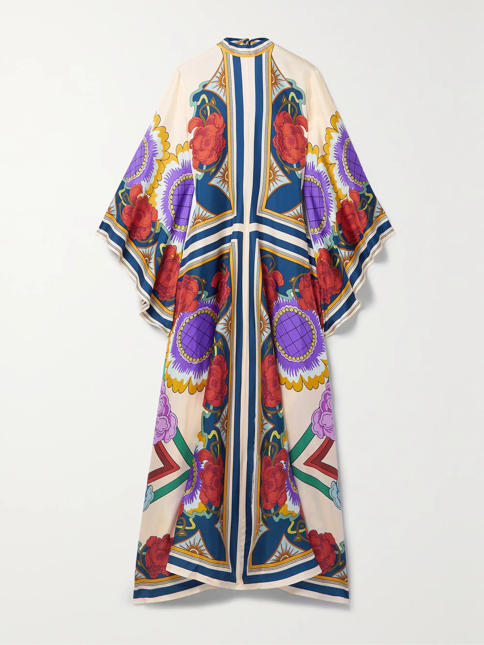 Magnifico printed silk-twill gown | NET-A-PORTER (US)