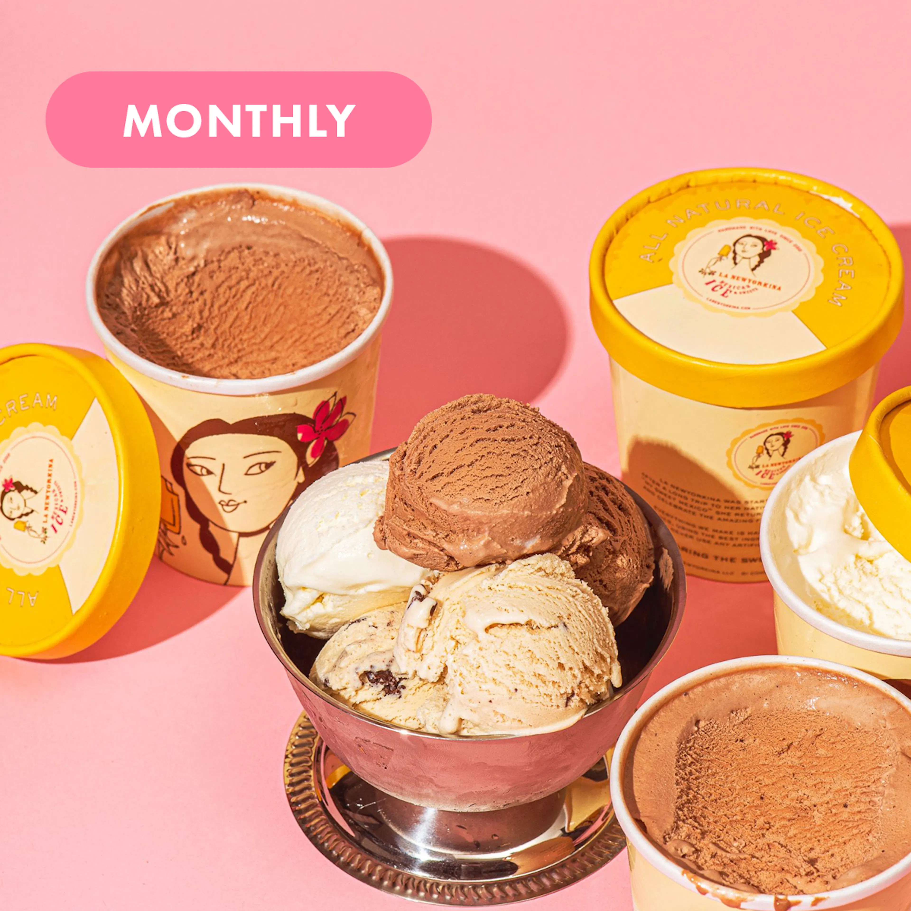 Ice Cream Monthly Food Subscription Box | Goldbelly | Goldbelly