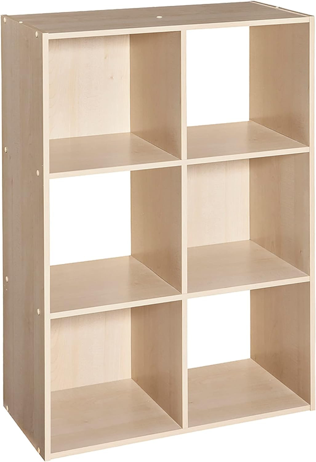 ClosetMaid 4176 6-shelf Cubeicals Organizer, 6-Cube, Birch | Amazon (US)