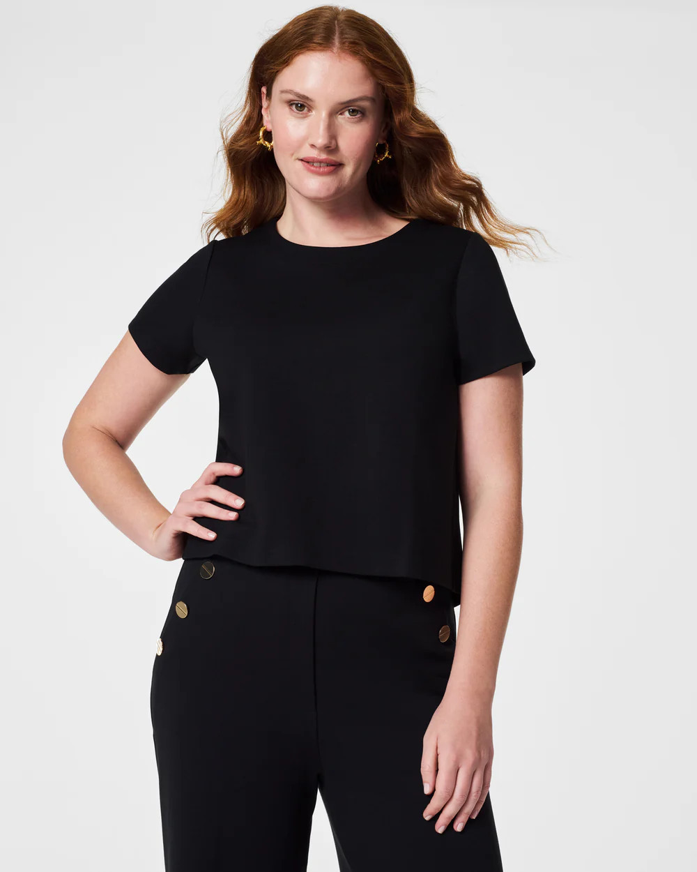 The Perfect Pleated Back Top | Spanx