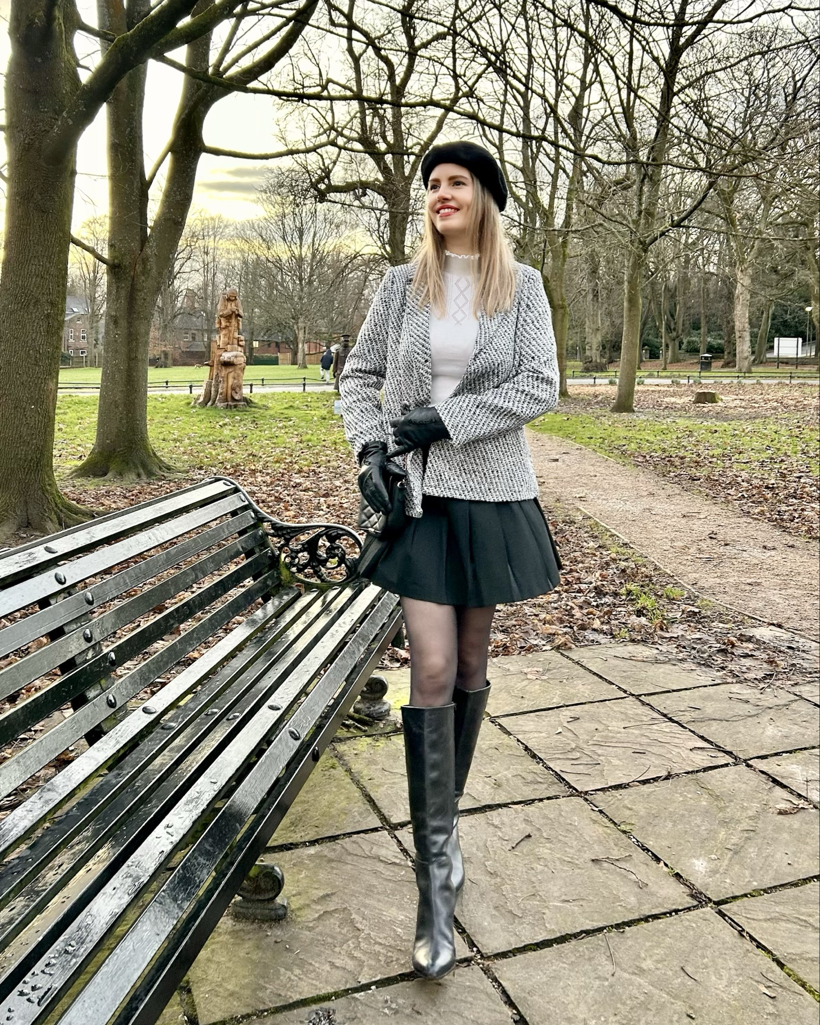 “The color of Spring is in the flowers, the color of Winter is in the imagination.” 🖤🤍 
Black & white blazer by @allegrakfashion AD 

#allegrak #nature #fashionblogger #fashionstyle #styleinspiration #outfitinspiration #fashion #style #winter #winterfashion #winteroutfits #wintervibes #vintage #vintagefashion #vintagestyle #vintageaesthetic #vintageoutfit #parisian #parisianstyle #retro #retrofashion #自然 #时尚

#LTKsale #LTKstyletip #LTKwinter