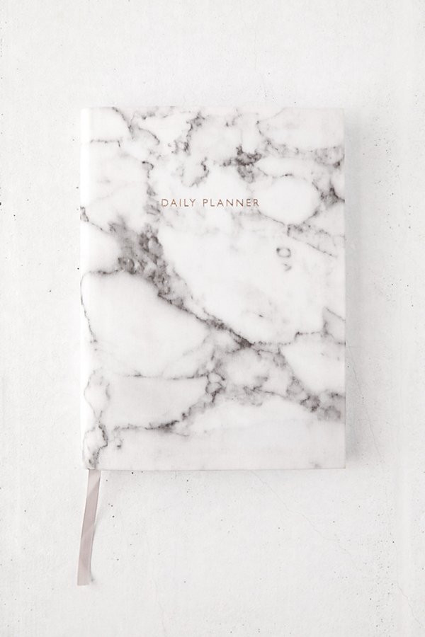 Daily Planner Journal - White One Size at Urban Outfitters | Urban Outfitters US