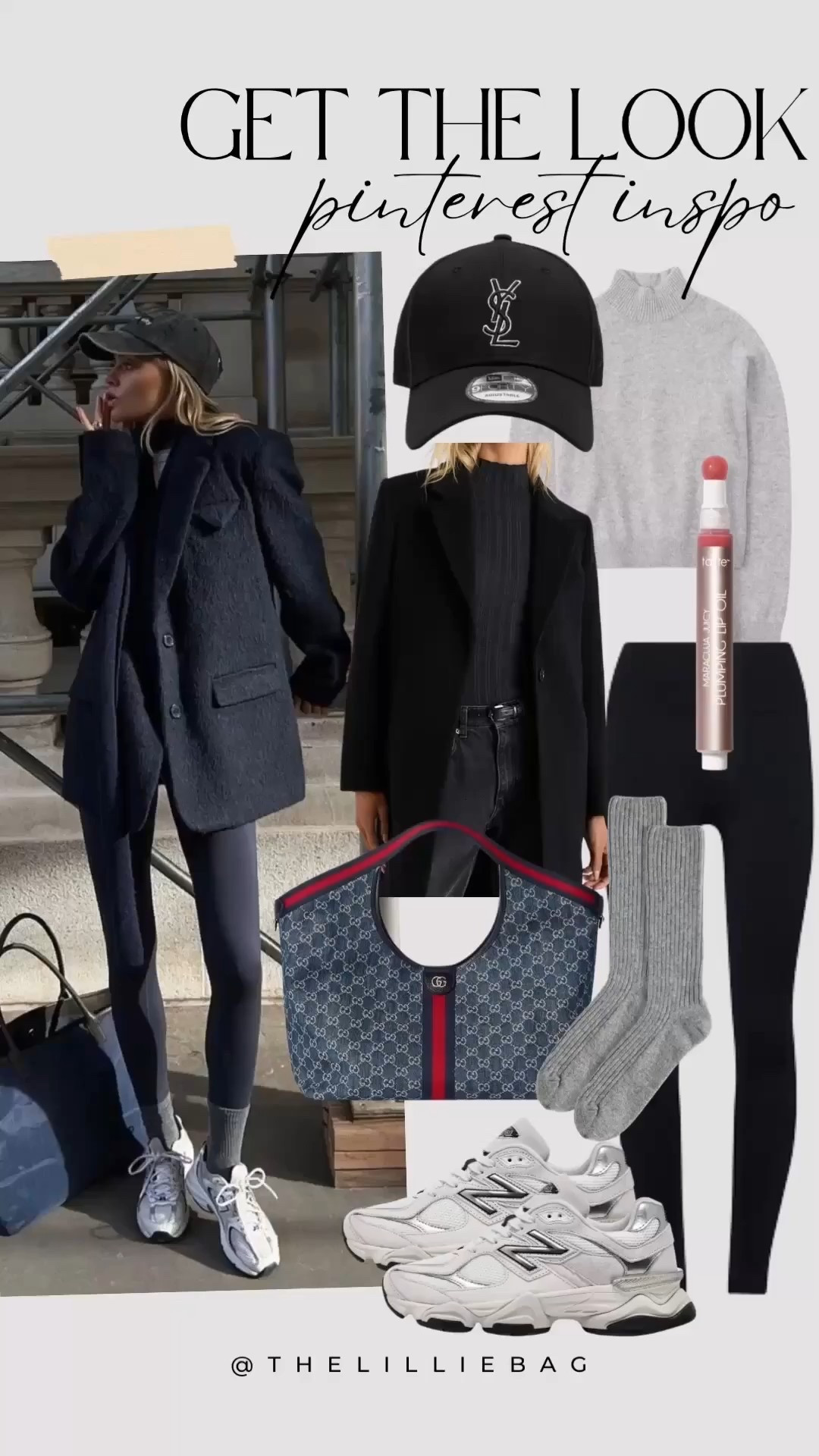 Sporty chic travel outfit!🤍 

Winter outfit. Winter look. Sporty. Travel style. Blazer. Leggings. 

#LTKActive #LTKootd #LTKTravel