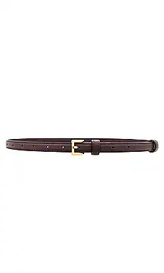 SHASHI Mia Skinny Belt in Brown from Revolve.com | Revolve Clothing (Global)