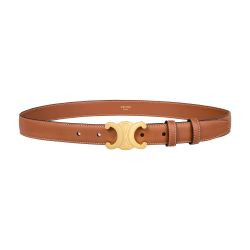 Medium Triomphe belt in natural calfskin - CELINE | 24S (APAC/EU)