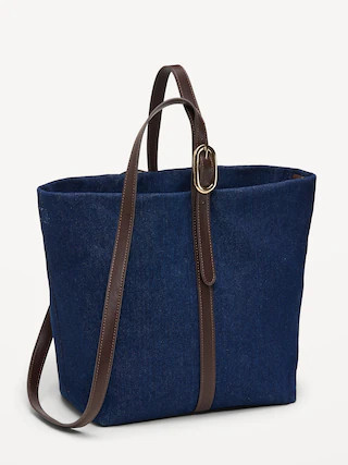 Medium Carrie Tote Bag | Old Navy (US)