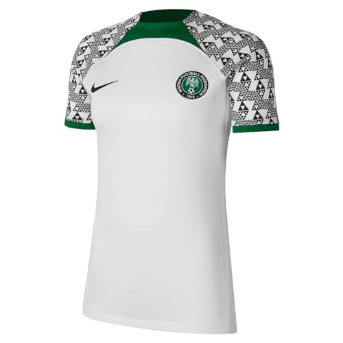 Nike Nigeria 2022/23 Stadium Away Women's Dri-FIT Soccer Football Jersey #DN0769-100 - Size Women's Small Slim Fit | Amazon (US)
