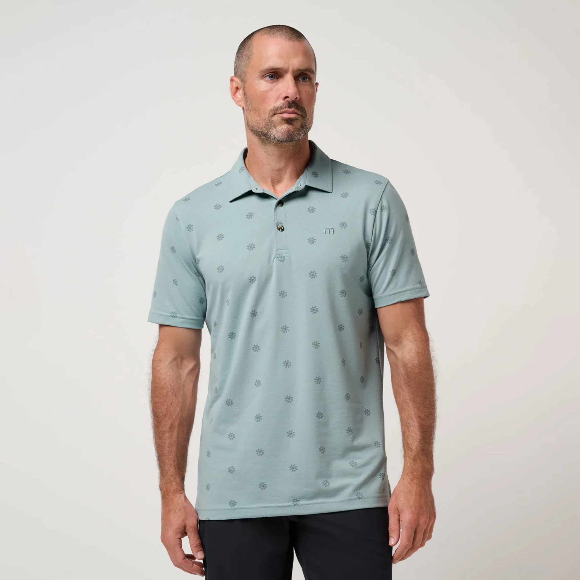 TravisMathew Men's Performance Jersey Sol Golf Polo, XL, Arona | DICK'S Sporting Goods