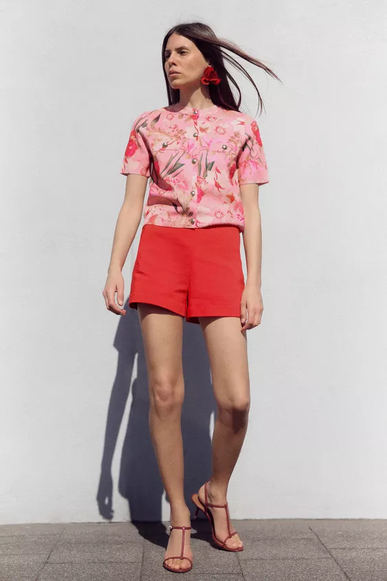 HIGH WAISTED SHORTS | Zara US