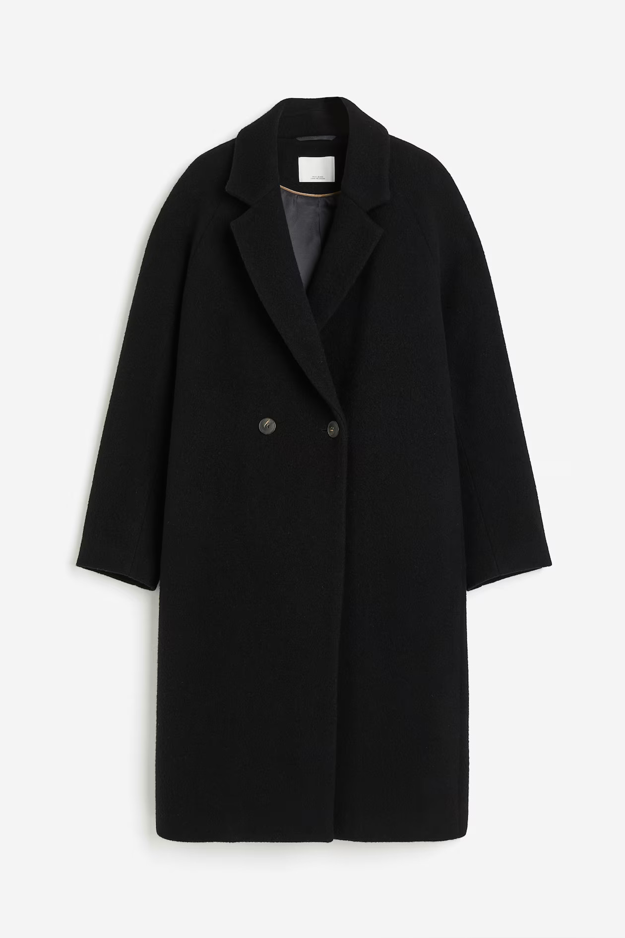 Double-breasted wool-blend coat | H&M (UK, MY, IN, SG, PH, TW, HK)