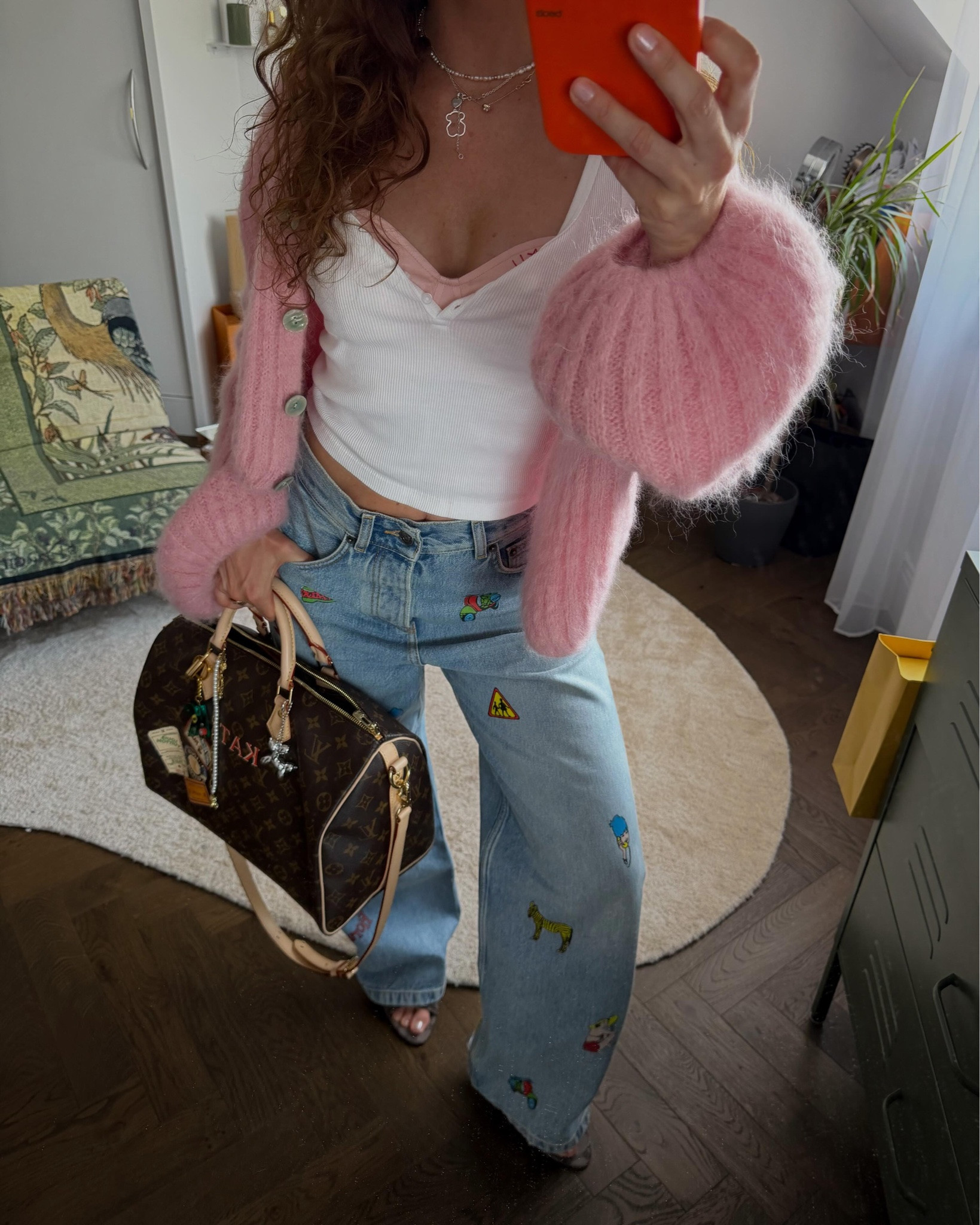 safe bottoms were never the plan.
zebra,stickers or leopard? 

_____
#fashionstyle #ukfashion #streetstyle #statementstyle #ootdstyle edgyfashion coolgirlstyle fashionreels styleinspo outfitinspo dailyoutfit modauk polskamoda fashioncreator stylediary
statement jeans outfit, zebra jeans outfit, patterned jeans styling, how to style statement jeans, edgy casual outfit, cool girl outfit ideas, street style jeans outfit, unique denim styling, fashion girl outfit inspo, non basic outfit ideas, outfit ideas with printed jeans, spring fashion outfit ideas, uk fashion creator style, polish fashion blogger outfit, cool outfits with personality, leopard print trousers,

#LTKspring #LTKuk #LTKstyletip