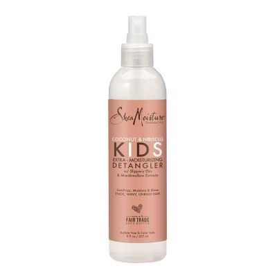 SheaMoisture Coconut & Hibiscus Kids Extra-Moisturizing Detangler - 8 fl oz | Target