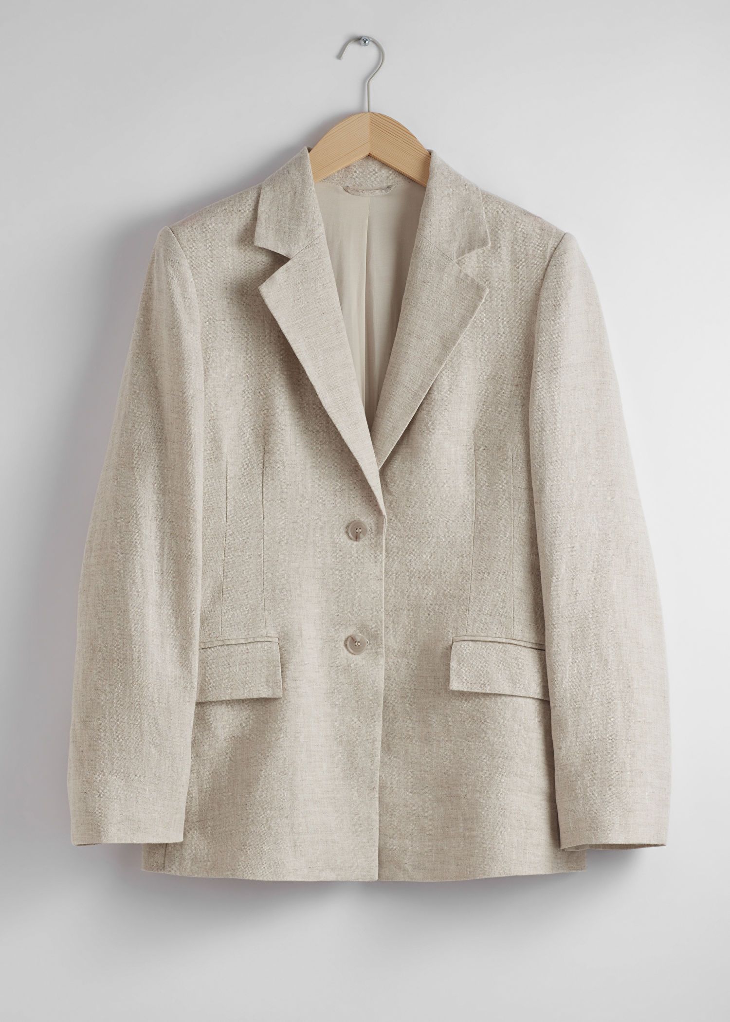 Fitted Linen Blazer | & Other Stories US