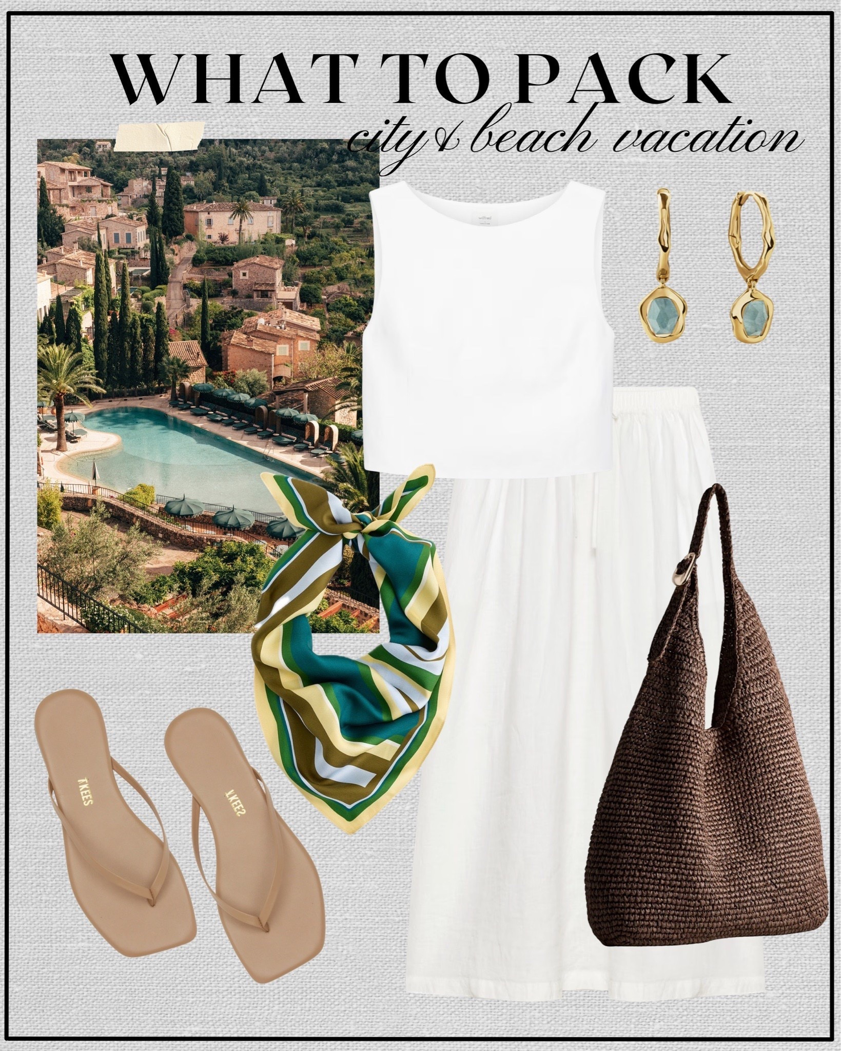 City & beach vacation outfit 

#LTKTravel #LTKootd