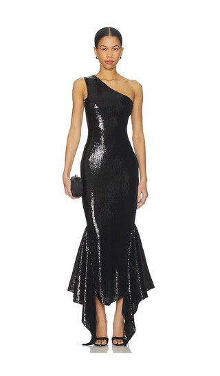 Sketch-Y HER Dress in Black. - size L | Revolve Clothing (Global)