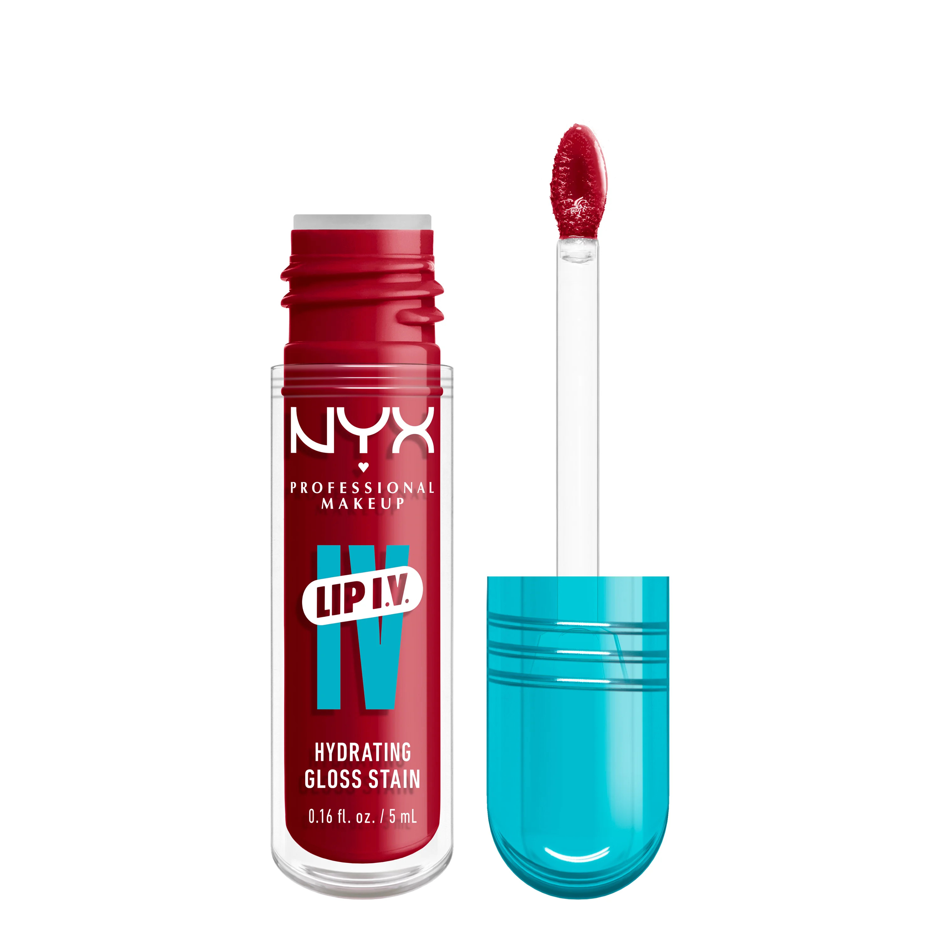 NYX Professional Makeup Gloss Collections Lip IV Hydrating Gloss Serum, Redy Set Wet, 0.16 oz - W... | Walmart (US)