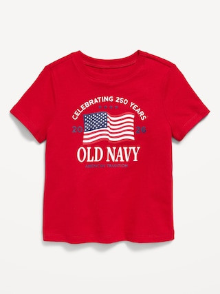 Short-Sleeve Unisex Logo-Graphic T-Shirt for Toddler | Old Navy (US)