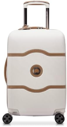 DELSEY PARIS Chatelet Air 2.0 Hardside Luggage with Spinner Wheels, Angora, Carry on 19 Inch | Amazon (US)