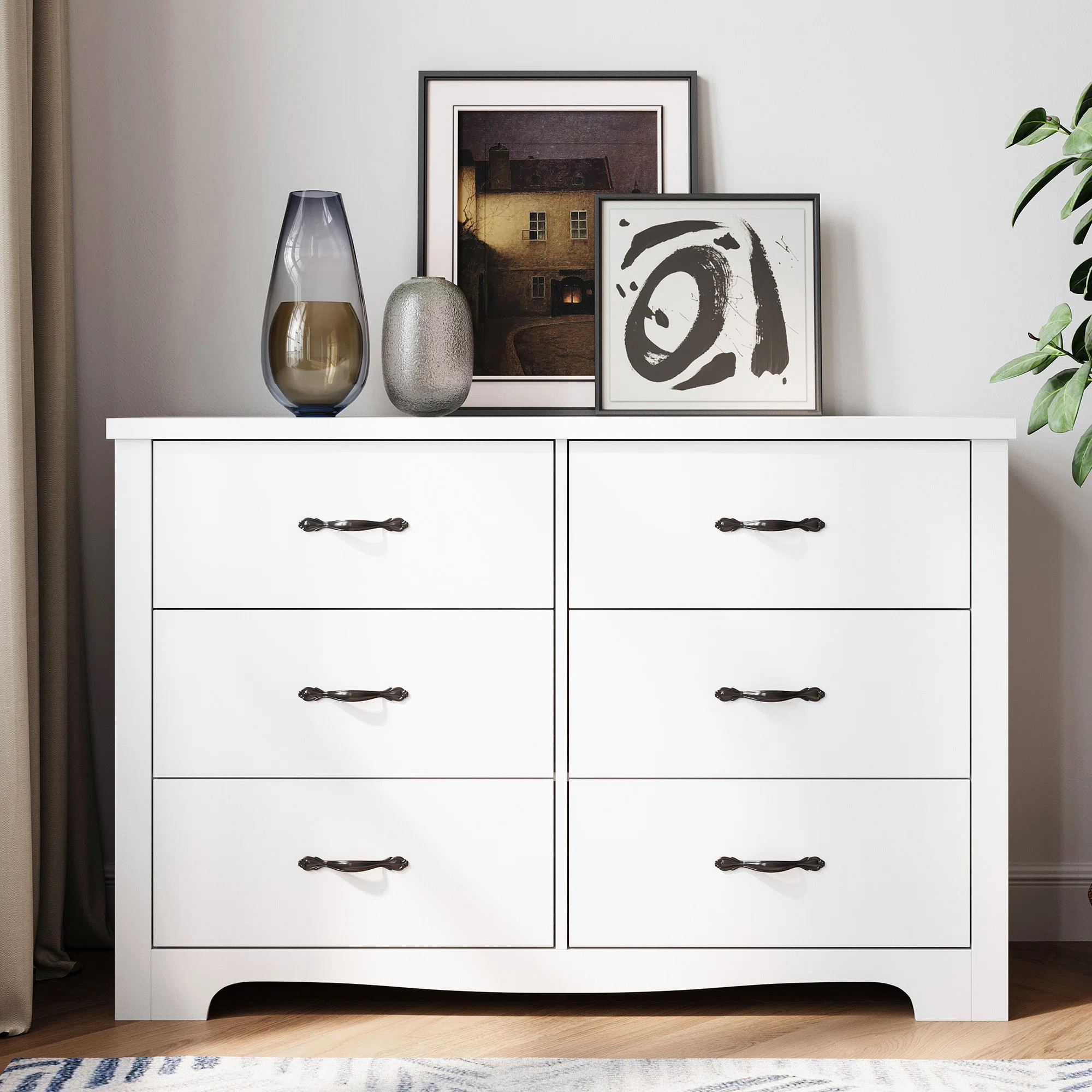 Antasek 47.2'' W 6 - Drawer Dresser | Wayfair North America