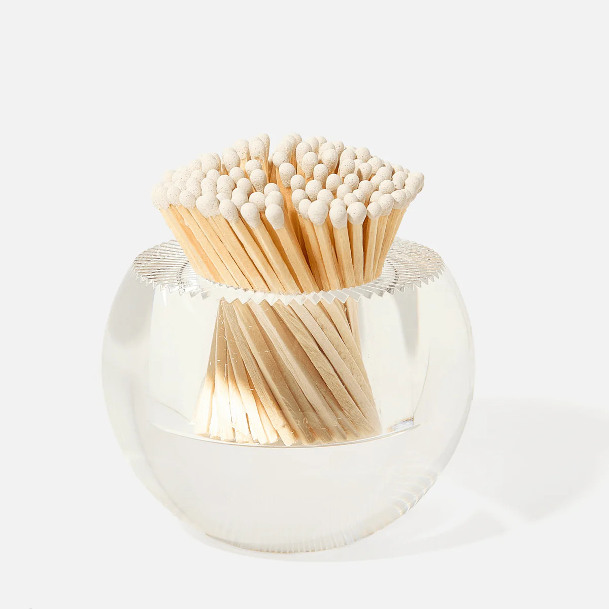 Round Match Striker | White Matches | Tart By Taylor
