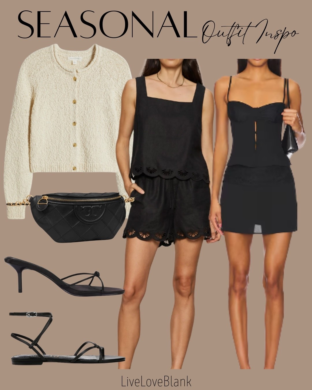 Seasonal outfits
Summer sets with a cardigan 
Outfits for her 


#LTKOver40 #LTKSeasonal #LTKootd