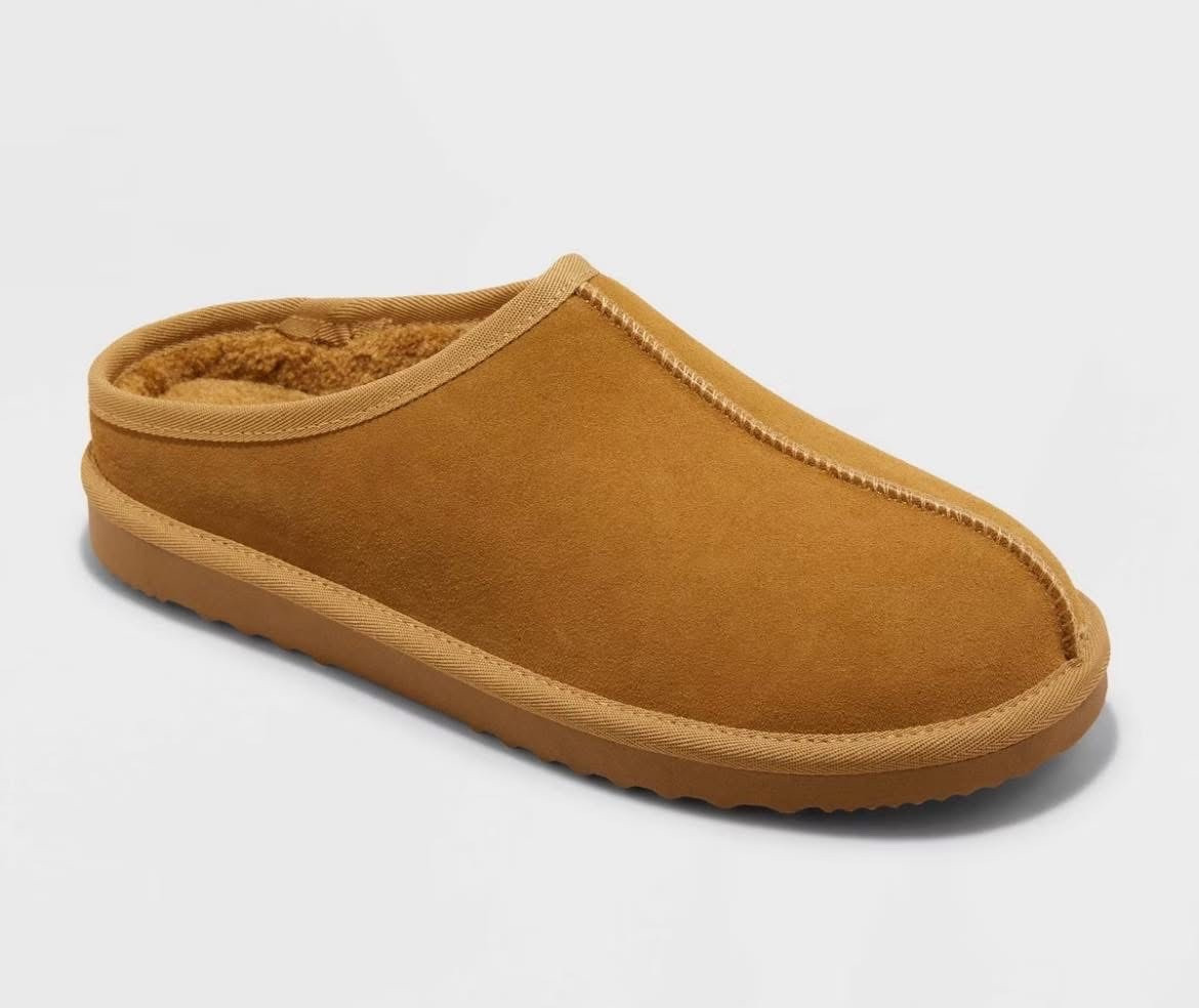 If you’re looking for a great practical gift idea, the Men's Cruz Genuine Suede Clog Slippers from  Goodfellow & Co™ at Target are amazing, and on sale for only $20 today!! The lining on these is so plush and warm, and the sole is durable enough to easily wear outdoors. Great price, and I highly recommend for adults or teens!

#LTKSaleAlert #LTKGiftGuide #LTKMens