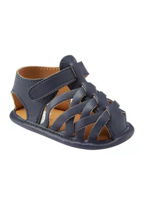 Baby Girls Wesley Navy Strappy Sandals | Belk