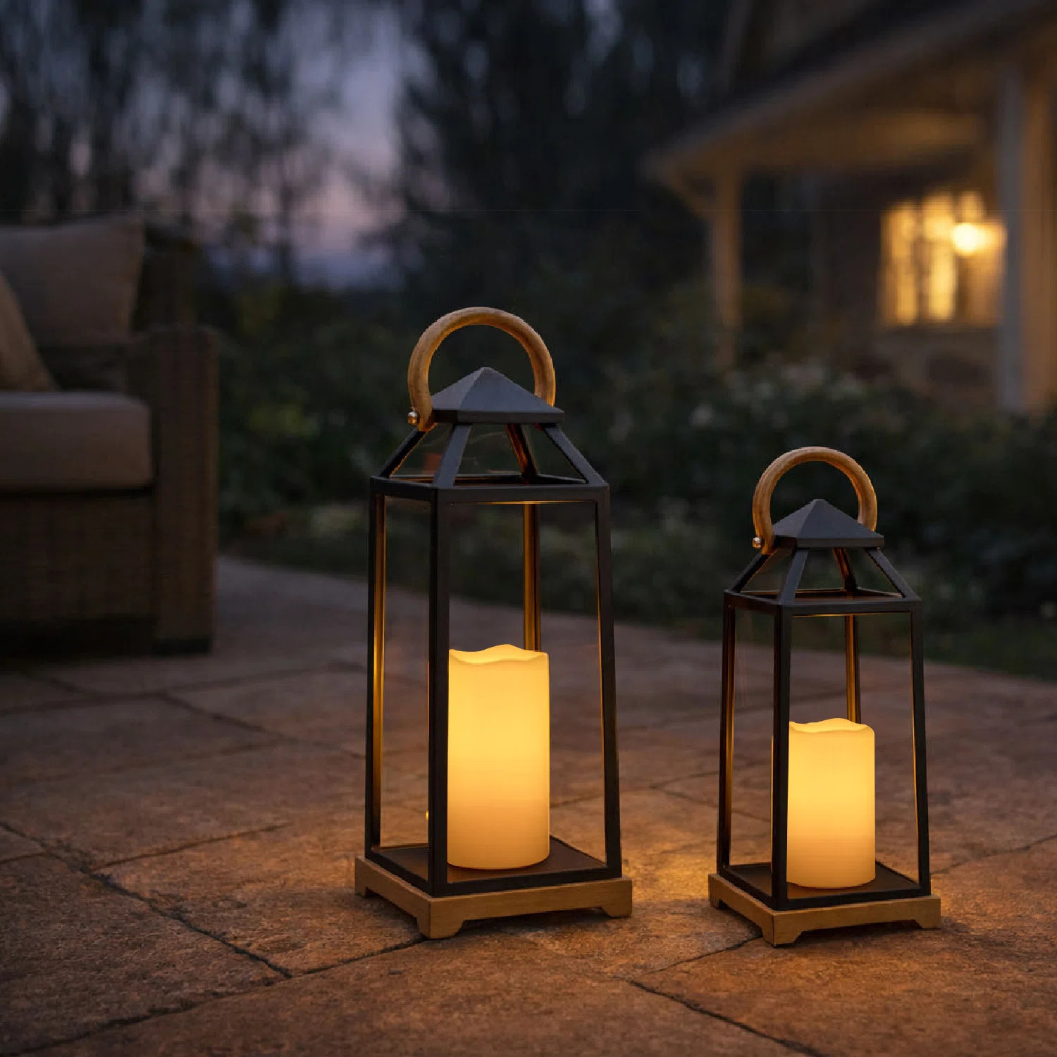 HearthGlow Flameless Candles, Battery Operated LED Candles, Indoor/Outdoor Waterproof Wax-Texture... | Wayfair North America