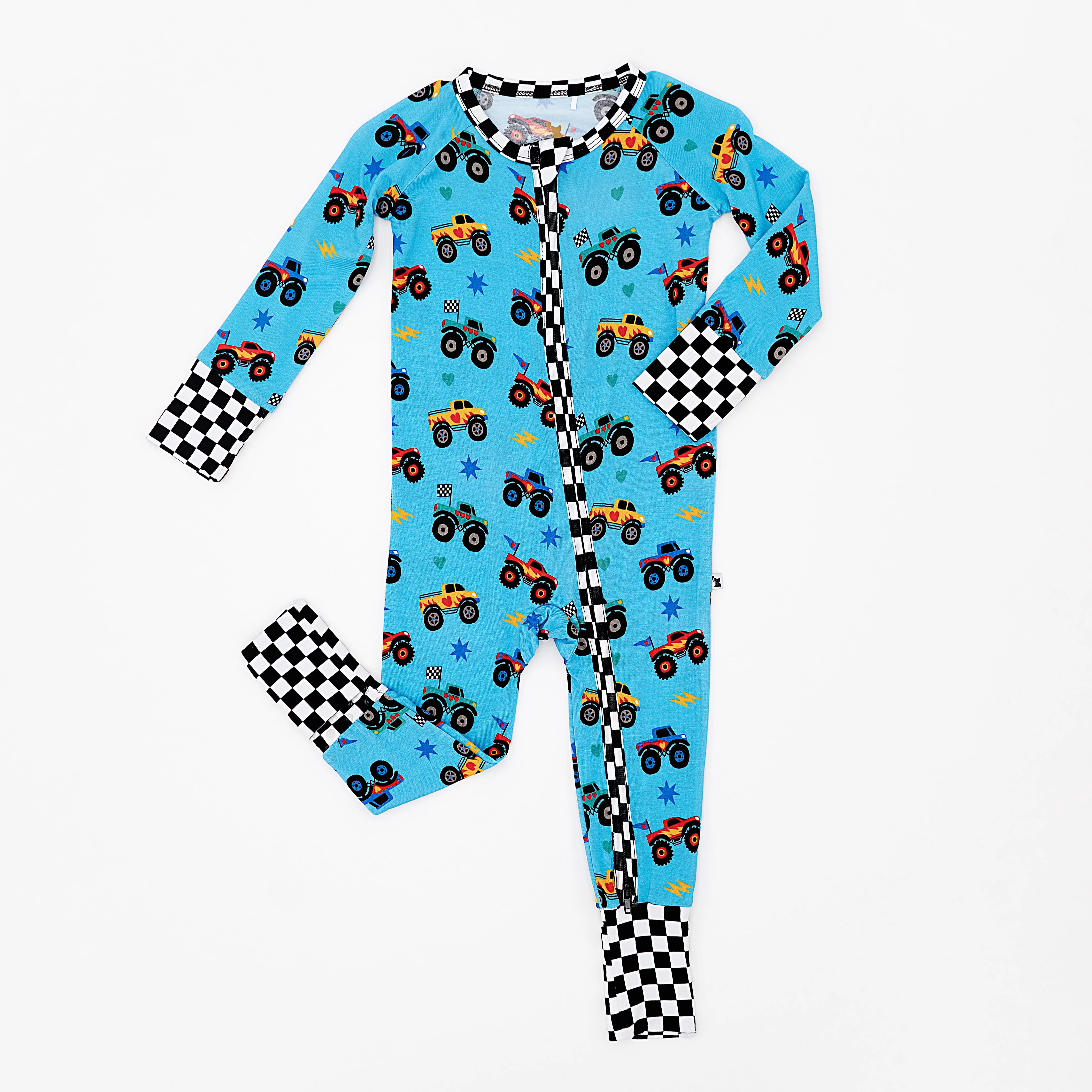 Wheelie Crushing It Convertible Footie | Kiki + Lulu | Kiki + Lulu