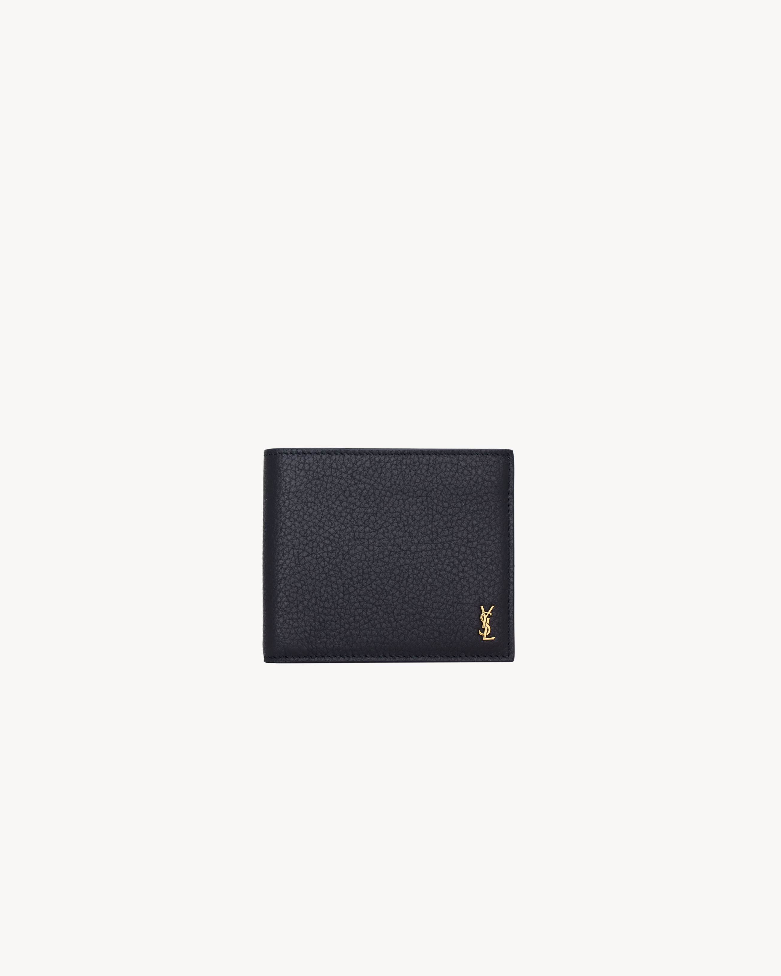 TINY CASSANDRE East/West wallet in grained leather | Saint Laurent Inc. (Global)
