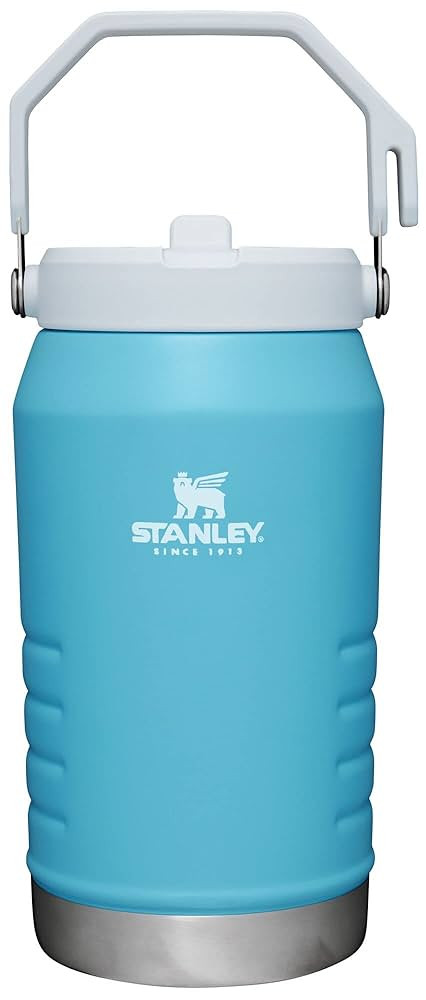 Stanley IceFlow Flip Straw Jug with Handle 64 oz| Twist On Lid and Flip Up Straw | Leak Resistant... | Amazon (US)