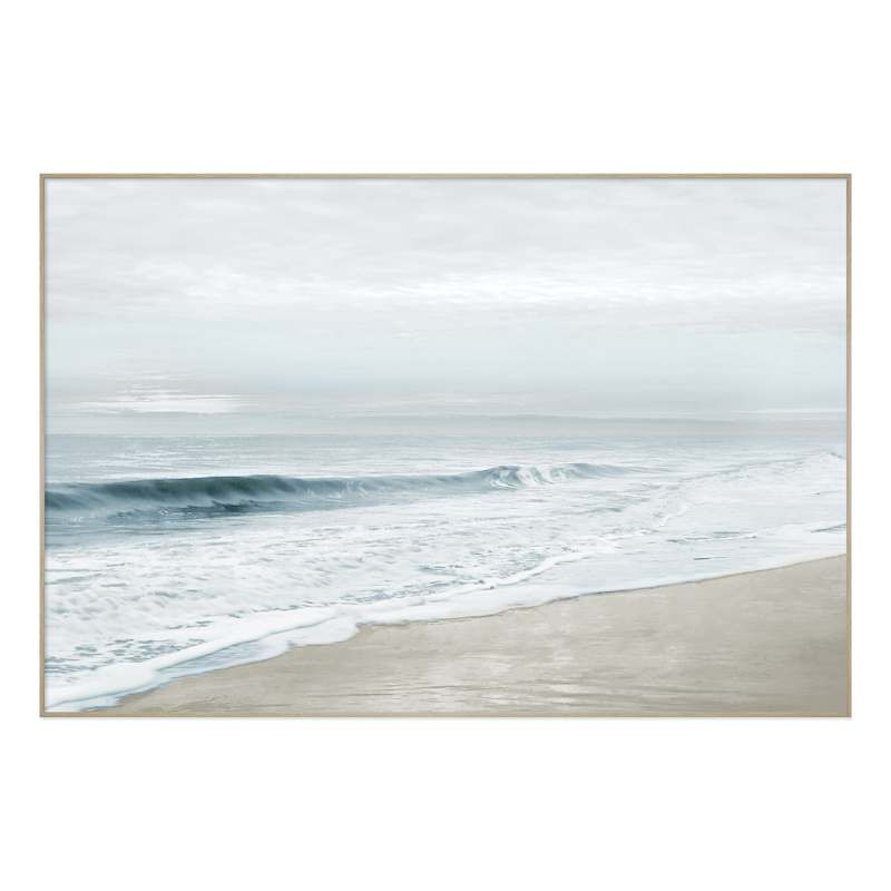 Glass Framed Coastal Print Wall Art, 36x24 | At Home