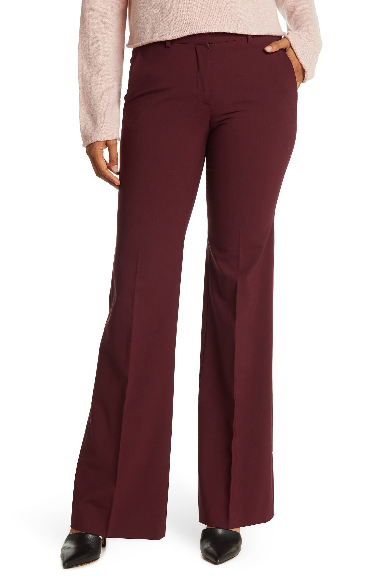 Demitria 2 Classic Wool Blend Trouser Pants | Nordstromrack | Nordstrom Rack