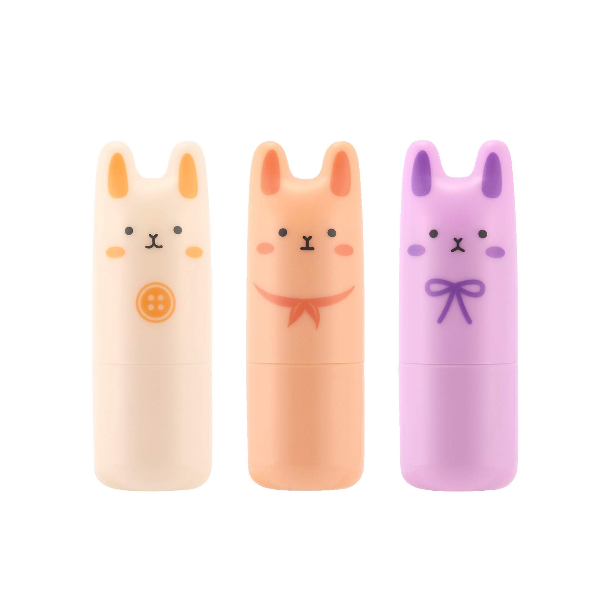 TONYMOLY Pocket Bunny Perfume Bar Stick Set – Long Lasting Solid Fragrance Balm for Women – C... | Amazon (US)