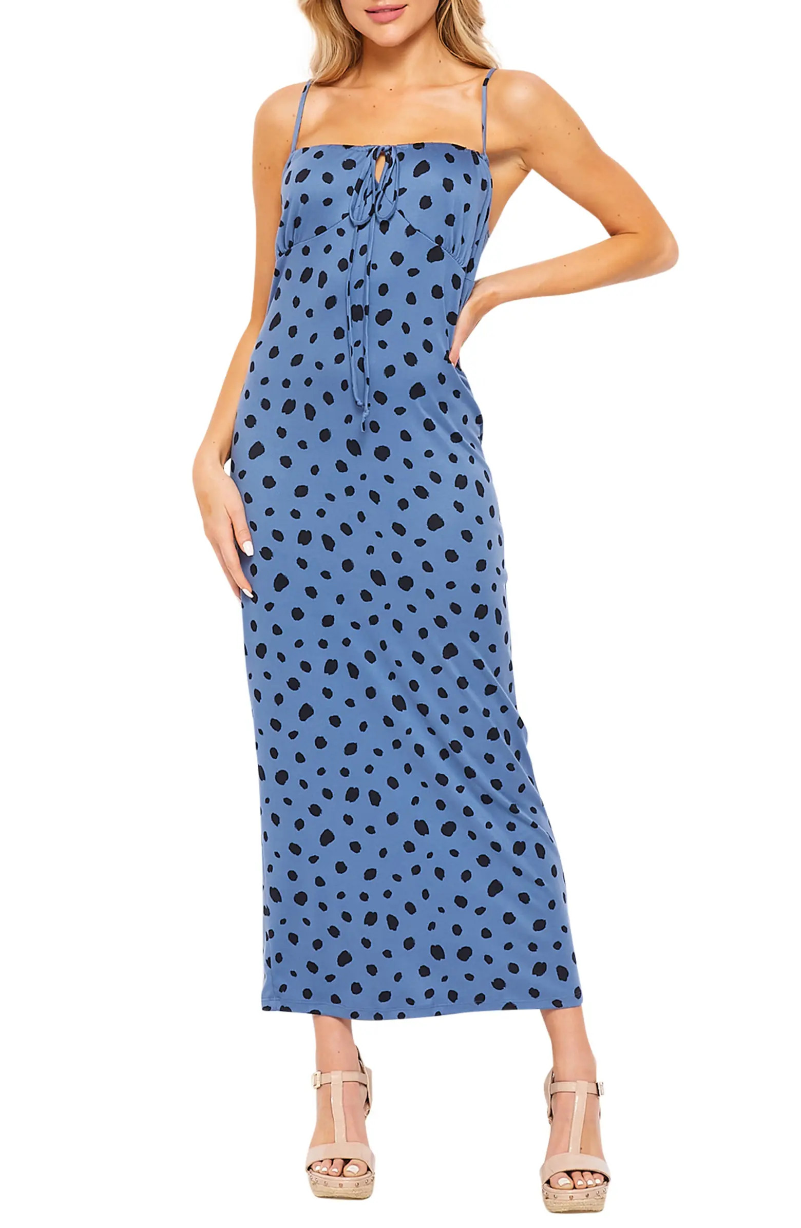 VELVET TORCH Keyhole Maxi Slipdress | Nordstromrack | Nordstrom Rack