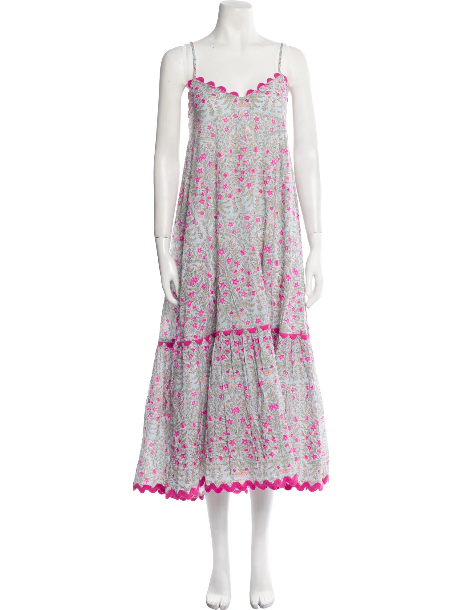 Floral Print Long Dress w/ Tags | The RealReal