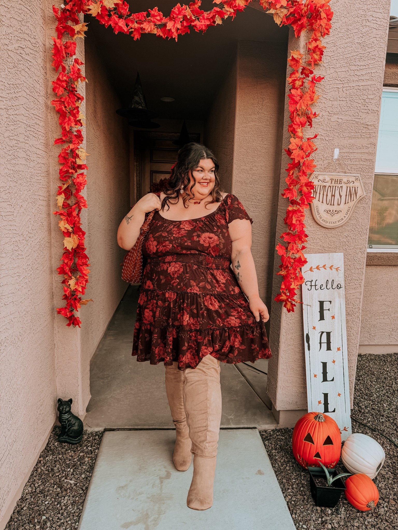 Date night fall dress 🧡👗

#LTKSeasonal #LTKHalloween #LTKPlusSize