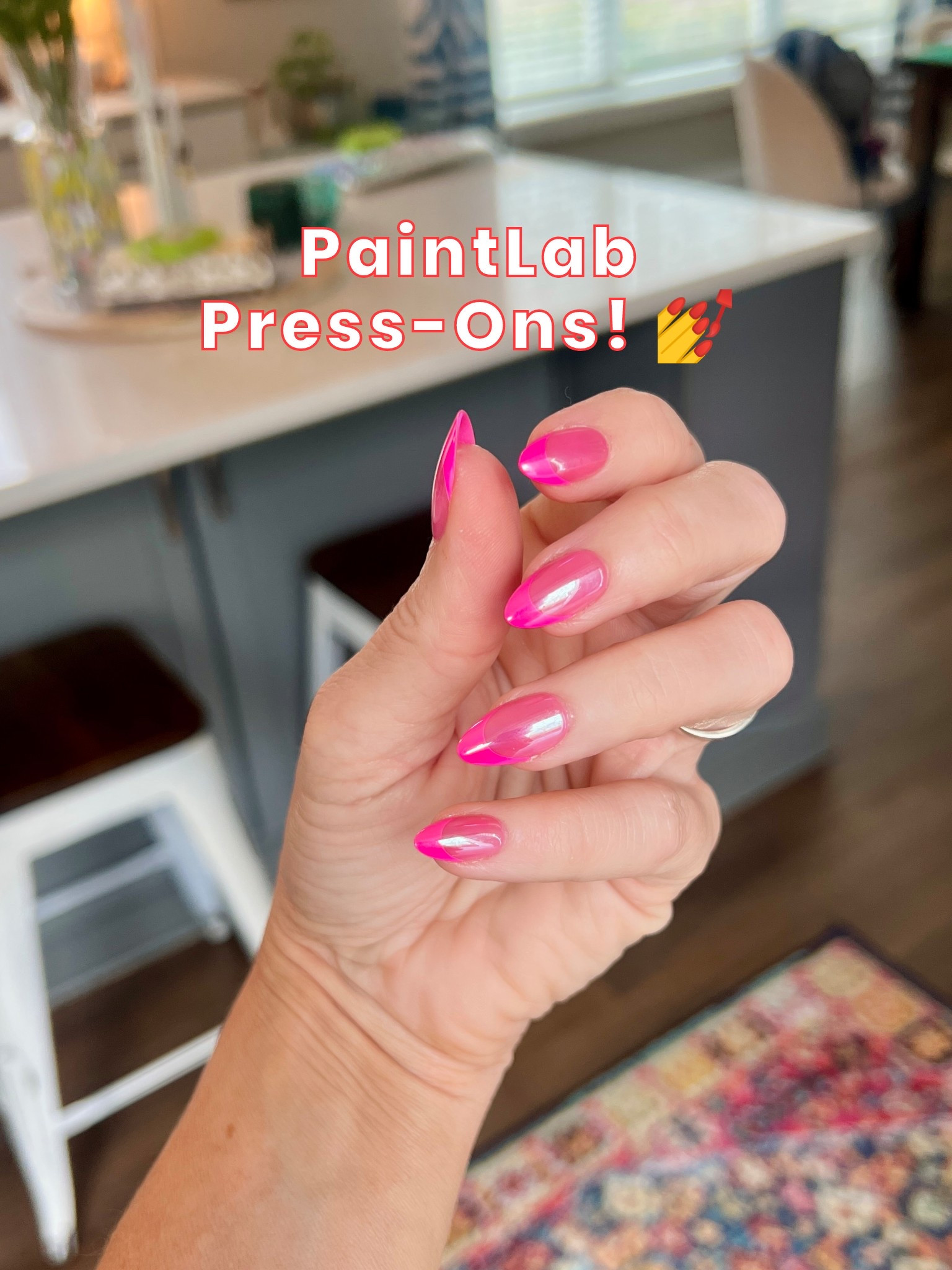 💅 style : PINK FLAMINGO 🦩. So far, super impressed with these @PaintLab press ons!! 

#LTKgrwm #LTKOver40 #LTKBeauty