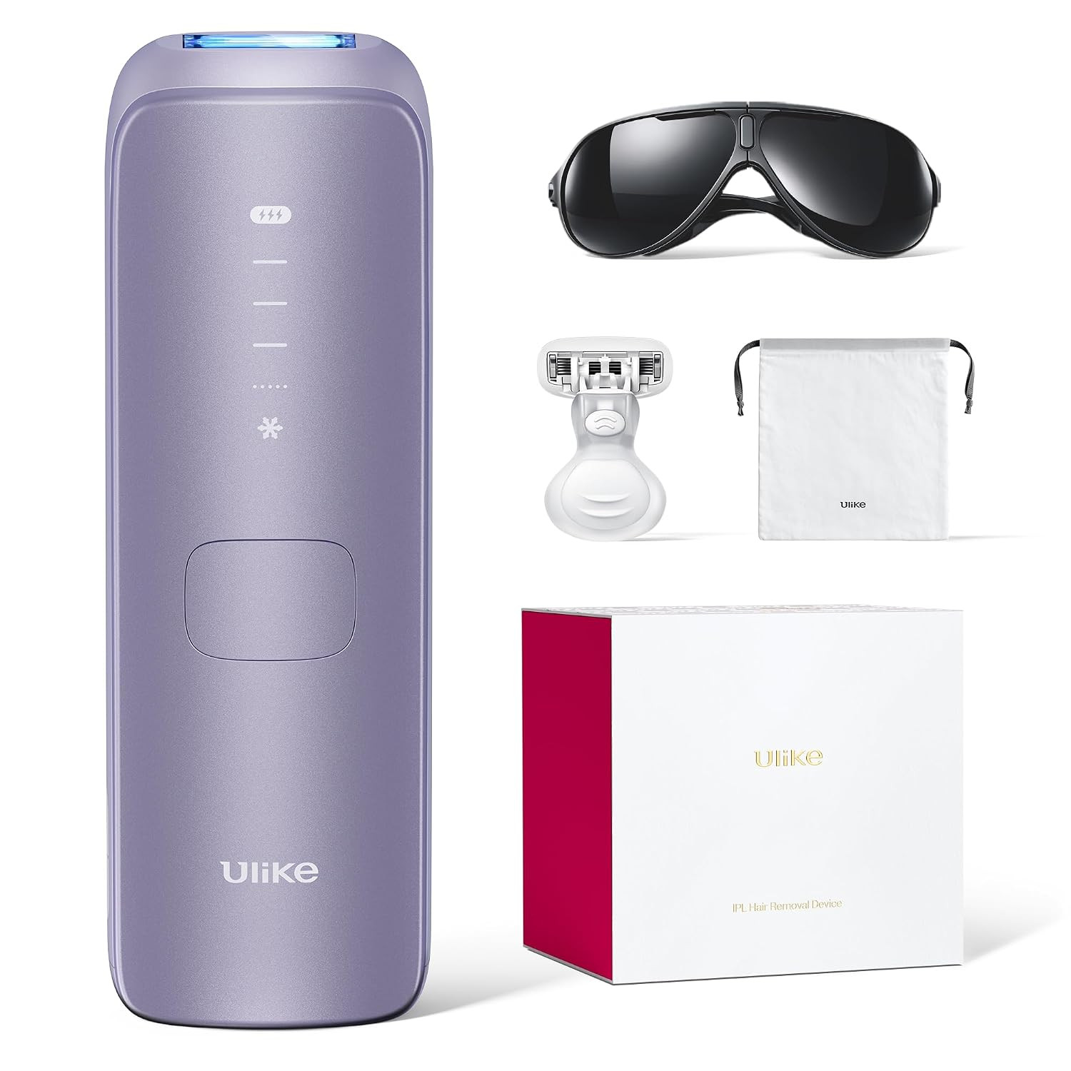 Ulike Laser Hair Removal Device Air 4 Ipl Gift for Women and Men, Ice Cool and Permanent Hair Reduction for Nearly Painless, USHR Mode Hair Removal in 10mins from Home | Amazon (US)