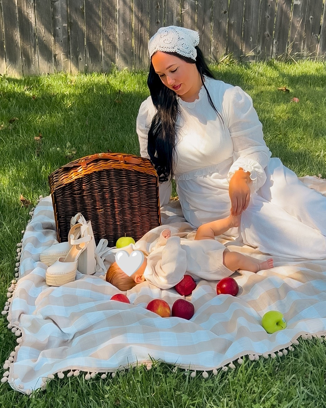 Fall mommy and me photo shoot, baby sweater romper, white nursing dress, modest outfit, long sleeve nursing dress, fall dress

#LTKmomlife #LTKdayinmylife #LTKBaby